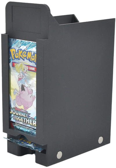 TCG Booster Pack Dispenser – Magnetisch Koppelbaar Display voor Pokémon, Lorcana, Magic & meer