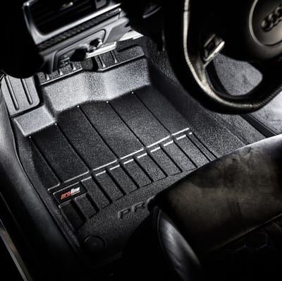 FROGUM PROLINE Automatten - Geschikt voor TOYOTA HIGHLANDER II (2007-2013) - 4-delig - TPE Rubber - Zwart
