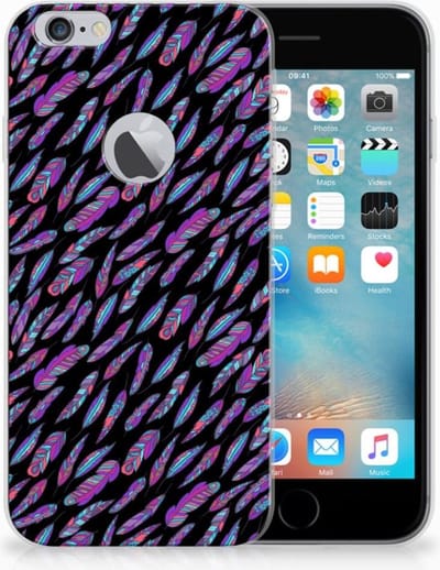 Apple iPhone 6 Plus | 6s Plus TPU bumper Feathers Color