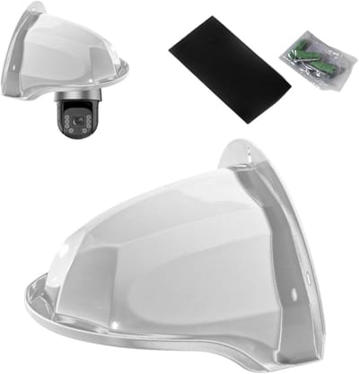 Camera Afdekking Buiten - Beschermhoes Camera - Veiligheid Bewaken - Waterdicht ABS Materiaal - 29 x 20.5 cm - Wit