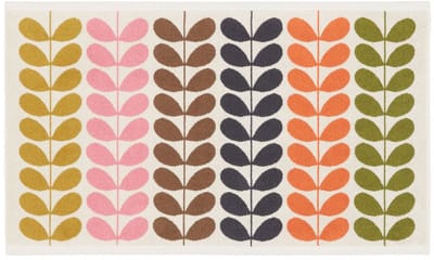 Orla Kiely Multi Stem Auburn badmat - multicolor - jacquard douchemat - 50x90 cm