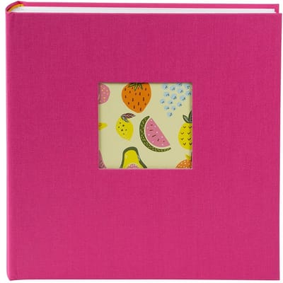 Goldbuch - Fotoalbum Bella Vista - Fuchsia/Wit - 30x31 cm - 100 pagina's