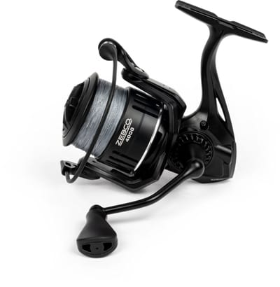 Zebco Loaded Spin FD – Ultralichte Spinmolen met Gevlochten Lijn - Maat : 3000FD - 0.18mm PE Braid