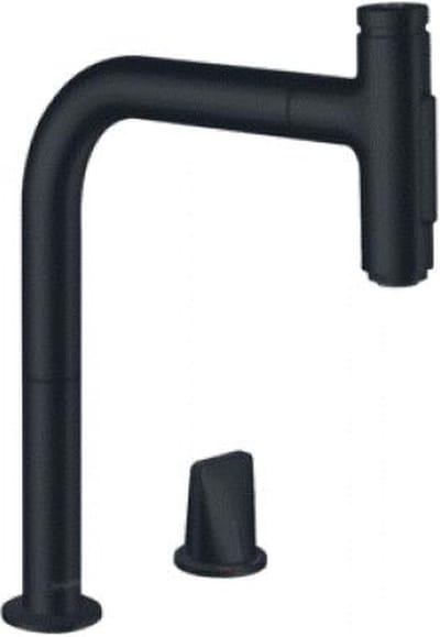 Hansgrohe M71 - 2-gats M7120-H200 keukenkraan met uittrekbare handdouche, sBOX, mat zwart 73818670
