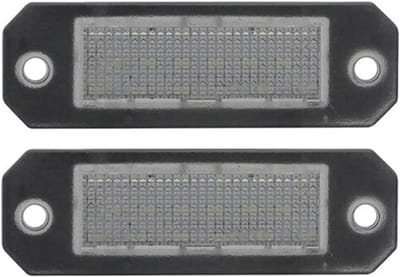 LED Kentekenverlichting - Nummerplaatlampen - Voertuig Verlichting - IP67 Waterdicht - 12V - Helder