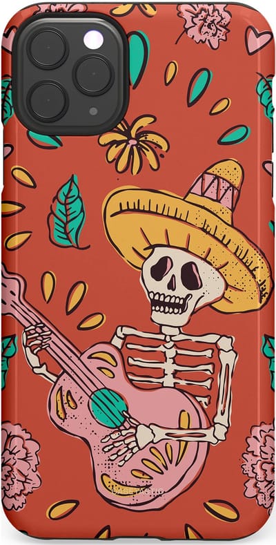 Casetastic hoesje geschikt voor Apple iPhone 11 Pro Max - Dubbellaagse bescherming - Muziekbot - Fashion Case - Terracotta Taupe
