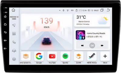 Autoradio met bluetooth - Carplay - Voor Fiat Bravo (2007-2012) - Geschikt voor Apple en Android - Stereo - Navigatie - Navigatiesysteem auto - 3GB 32GB