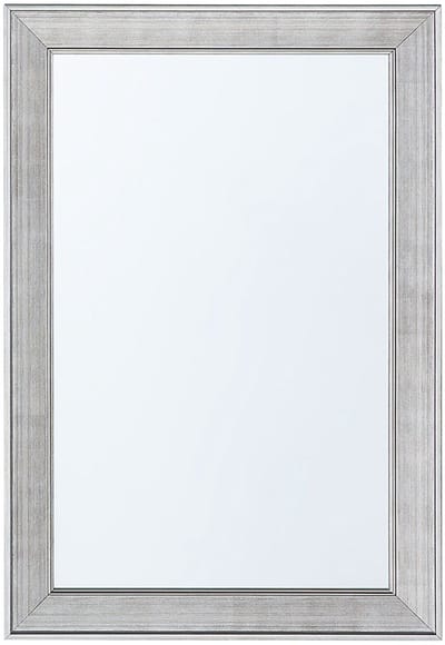 BUBRY - Wandspiegel - Zilver - 61 x 91 cm - Synthetisch materiaal