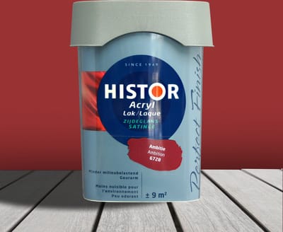 Histor Perfect Finish Lak Acryl Zijdeglans 0,75 liter - Ambitie