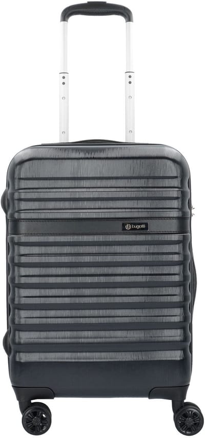 bugatti Corium Hard-Top Case Trolley Black Zwart 56cm