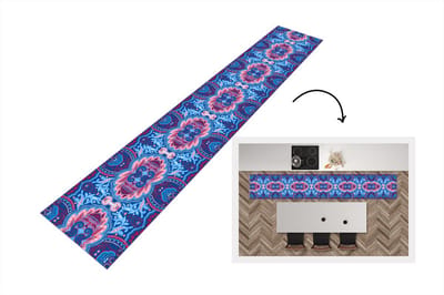 Keukenloper - Loper keuken - Patronen - Bloem - Natuur - 300x50 cm - Keukenloper vinyl