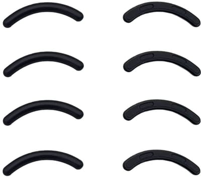Dailygoods- Wimperkruller Vervangende Pads - 8 Stuks - Siliconen - Hoogwaardige Kwaliteit - Flexibel - Intieme Verzorging Wimpers - Wimperpads