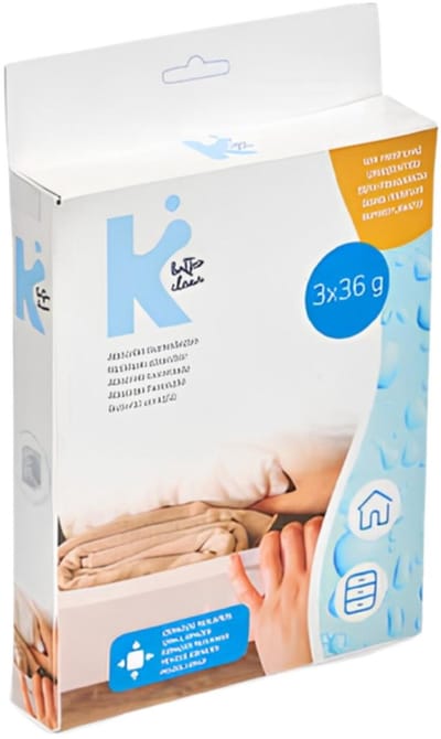 Arte regal Vochtopnemers set - 3x - 36 gram - vochteters/vochtontrekker