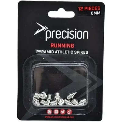 Precision Spikes 9 Mm Staal Zilver 12 Stuks