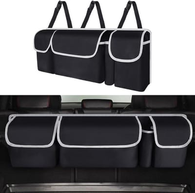 Kofferbak Organizer - Auto Opberger - Auto Organiseren - Waterdicht Materiaal - Grote Capaciteit - Zwart