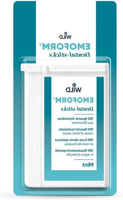 Tandenstokers - Interdentale reiniging - Mondhygiëne - Driehoekige vorm - 100 stuks - Natuurlijk