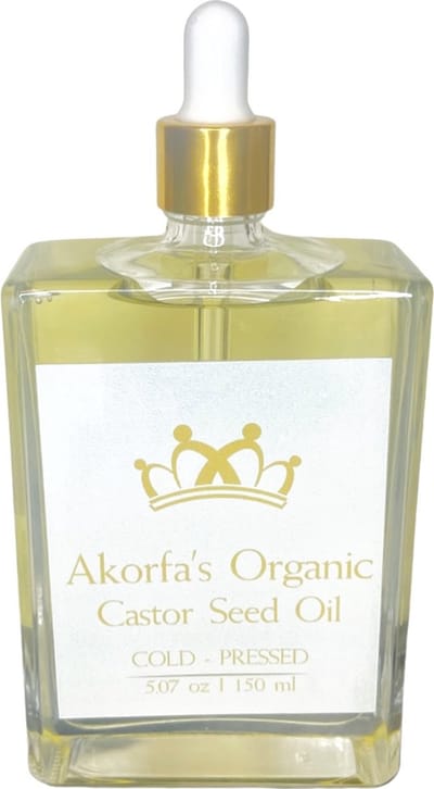 Biologische castor olie - Ricinusolie - Castorolie 150 ml in glas