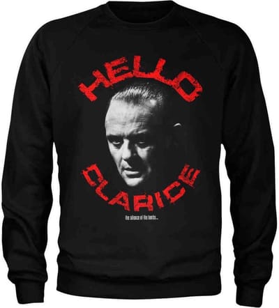 The Silence Of The Lambs Sweater/trui -S- Hello Clarice Zwart