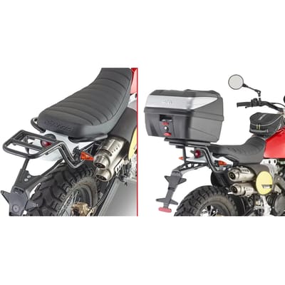 Motorfiets topkoffer steun Givi Monolock Fantic Caballero Scrambler 125-250-500 (18 à 19)