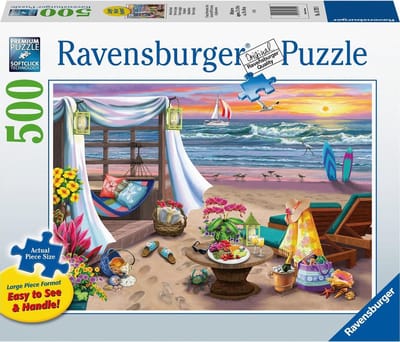 Ravensburger puzzel Strandavond - Legpuzzel - 500 stukjes