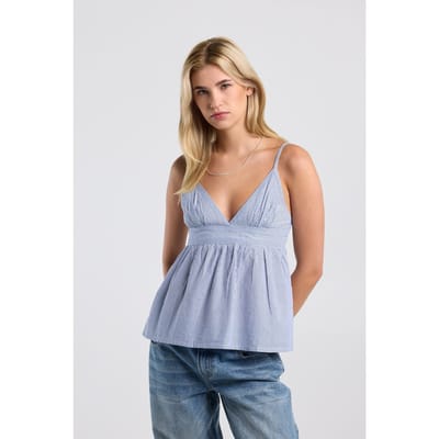 America Today Ileen Blue/white Maat: XL | Blouses Outlet | Dames | Blauw