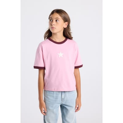 America Today Elise Jr Soft Pink Maat: 134/140 | T-Shirts Outlet | Unisex | Roze