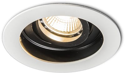 QAZQA Rondoo - Inbouwspot - 1 lichts - 104 mm - wit