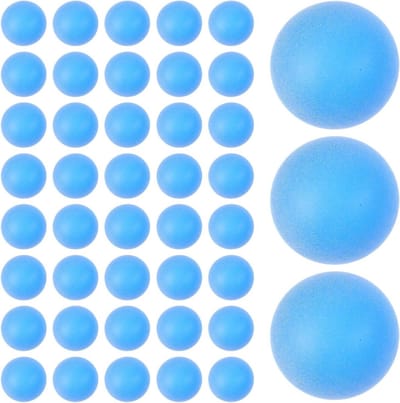 Tafeltennisballen Set - Pingpong Ballen - Feest Spelletjes - Naadloze Toernooistandaard - 50 Stuks - Donkerblauw