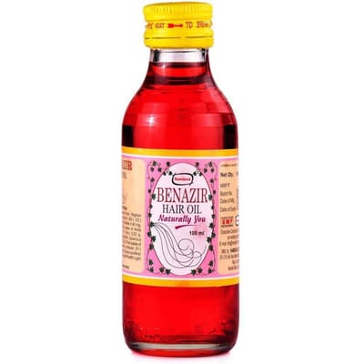 Benazir: haar olie (100 ml), Benazir Haarolie, Hamdard 7.65625 red