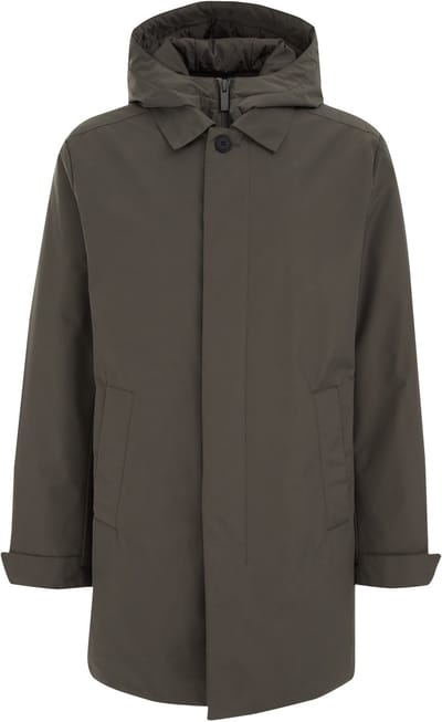 We Fashion Coat Greyish Green Size: S | Winter Jackets Outlet | Heren | Groen