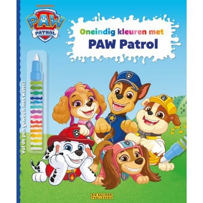 Oneindig Kleuren Met Paw Patrol - Paw Patrol - Nickelodeon en Spinmaster