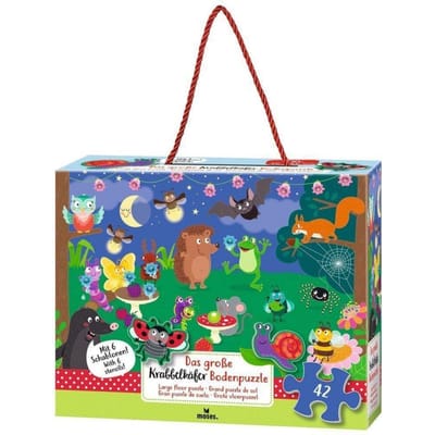 Moses grote vloerpuzzel bos & dieren