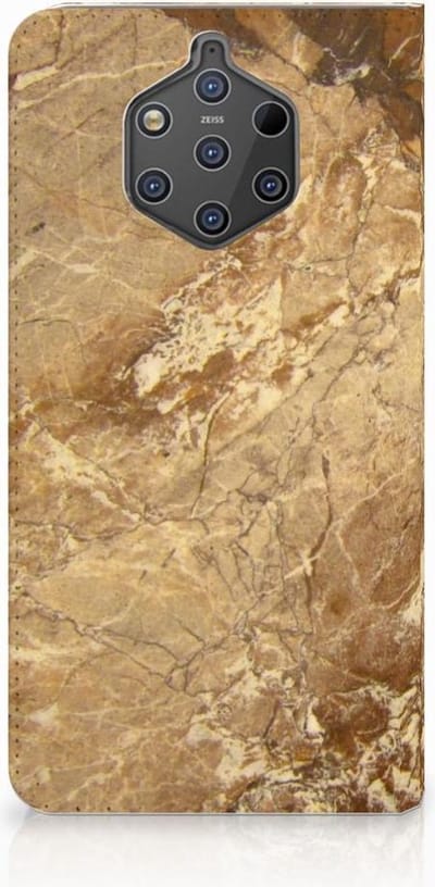 Nokia 9 PureView Standcase Marmer Creme