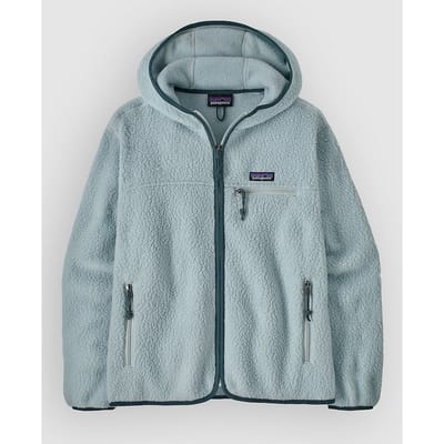 Patagonia Retro Pile Hoodie blauw