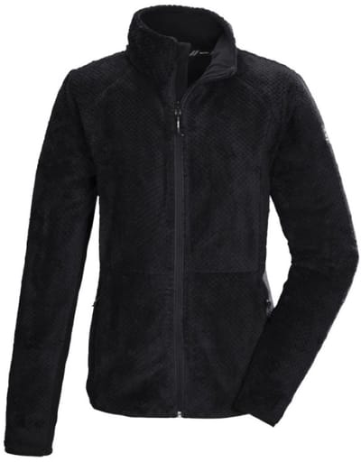 Killtec dames wintervest - fleece - 43296 - zwart - maat 44