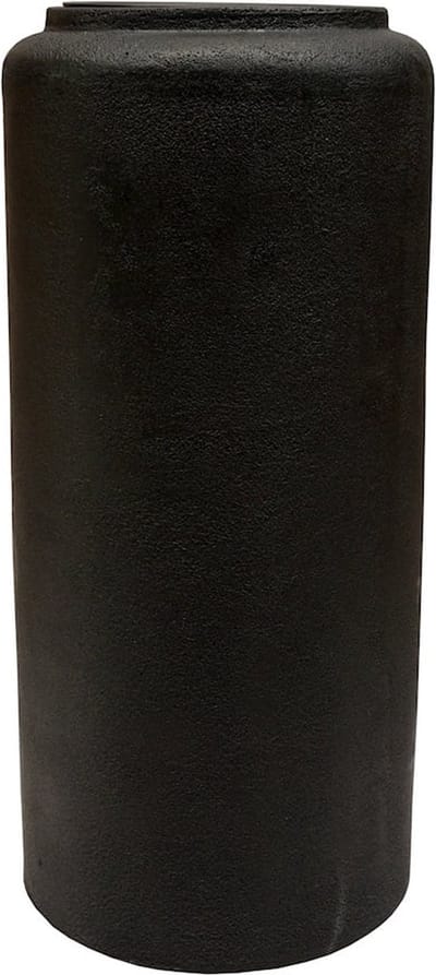 Plantenbak Horsens | Medium | rough black | Ø37 x H80 cm