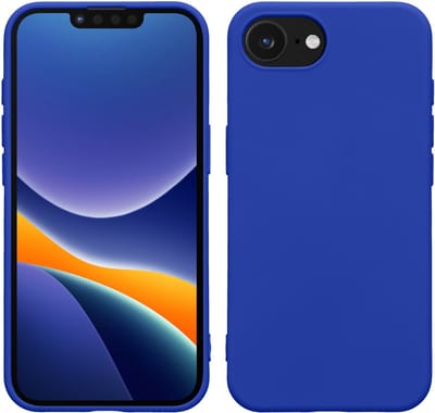 kwmobile telefoonhoesje geschikt voor Apple iPhone 17e / iPhone 16e - Hoesje voor smartphone - Back cover in Baltisch blauw