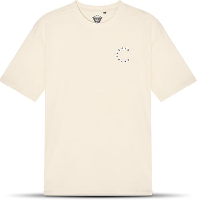 Catenaccio T-shirt Off-white - Maat S / Small - Oversized Heren T-shirt - Football T-shirt - Heavy cotton - By FC Kluif