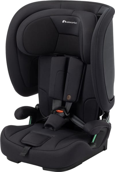 Bebeconfort - Ever & Go I-Safe - Full Black - lichte en compacte autostoel - 15 maanden tot 12 jaar