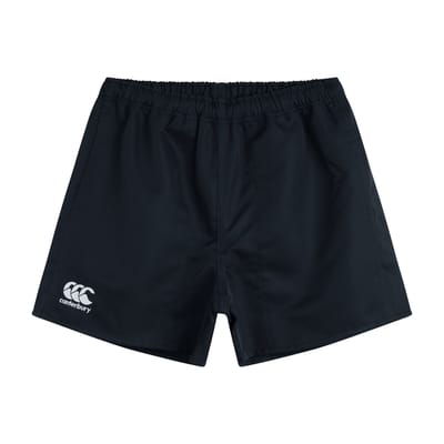 Canterbury Heren Professional Polyester korte broek (Zwart)