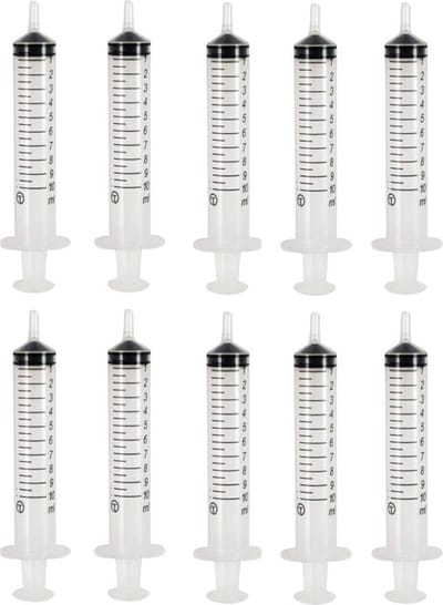 Terumo - Spuit Zonder Naald - Doseerspuit - Maat aanduiding - Spuiten - Injectie Spuit - 10 ml - 10 Stuks - Voordeelverpakking