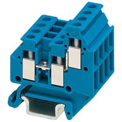 Phoenix Contact 3025532 Doorgangsserieklem 4.2 mm Schroeven Blauw 50 stuk(s)
