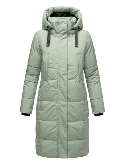Marikoo dames winterjas Laryaa – lang, warm & met afneembare capuchon
