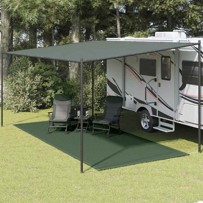 vidaXL - Tenttapijt - 250x500 - cm - HDPE - groen