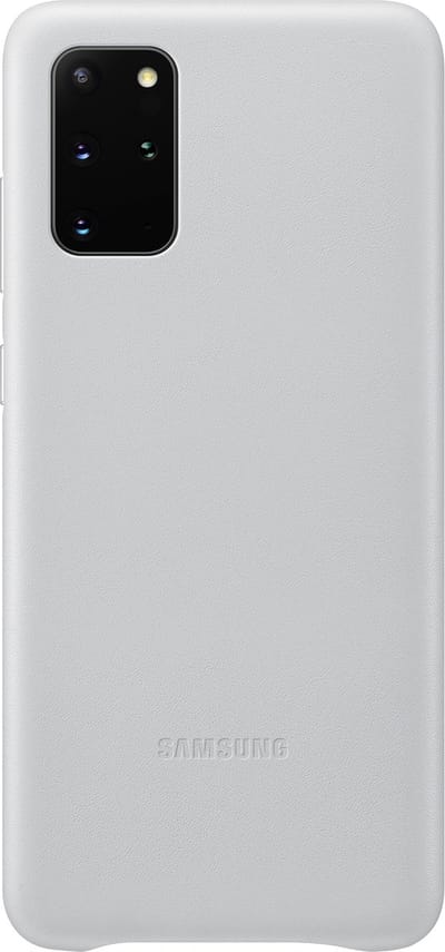 Samsung Leather Hoesje - Samsung Galaxy S20 Plus - Lichtgrijs