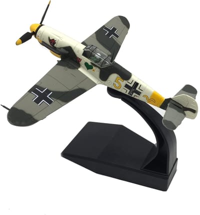 Dailygoods- Gevechtsvliegtuig 1:72 - Displaystandaard - Modelvliegtuig - Duurzaam - Legering/plastic - Geschikt voor 14+