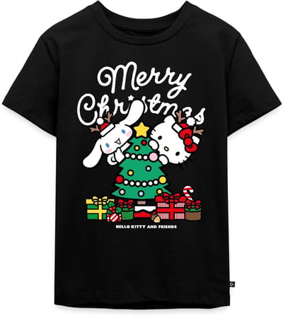 Hello Kitty En Cinnamoroll Kerstontwerp Premium T Shirt Kinderen