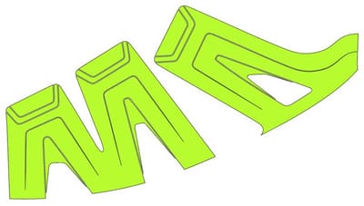 Jobe Evo Skins Binding Geel L