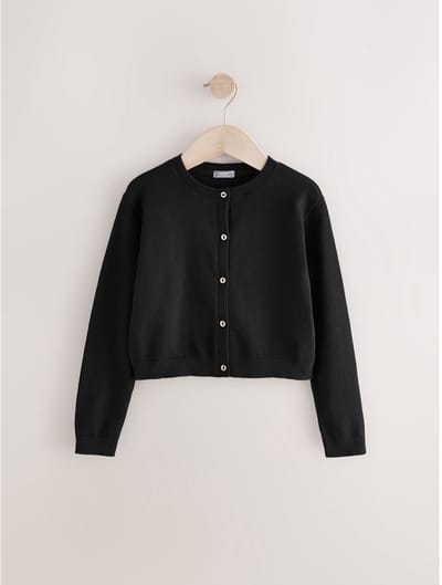 Next - Meisjes - Vest met knopen 3jr-16jr - Zwart