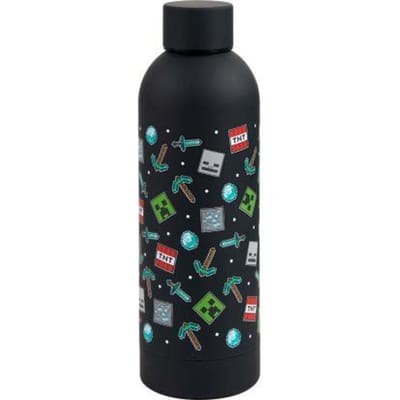 Minecraft Stainless Steel drinkfles soft touch 700ml Drinkflessen